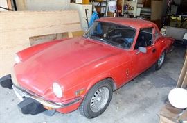 1978 Triumph Spitfire convertible 
