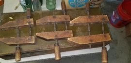 wooden clamps