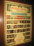 King George the V coronation poster by Eno Fruit Salts. Dated 1937