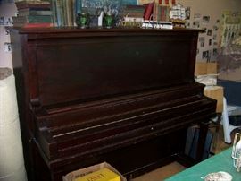 Antique Harvard Mahogany Upright Piano