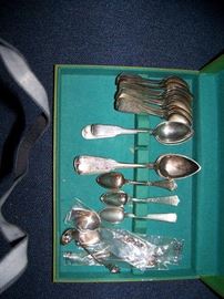 Coin Silver Flatware