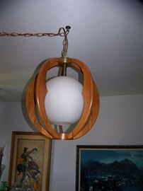 Mid Century Hanging Light