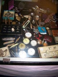 Pocket Watches and Pocket Knives