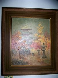 Vintage Japanese Painting