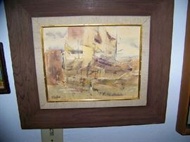 Mid Century Painting