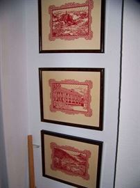 1960's Japanese Block Prints