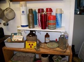 Old Thermos bottles