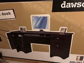 New in box computer desk