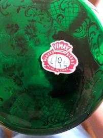 Vintage MURANO Glass Decanter and Shot Glasses