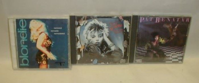 Pat Benatar and blondie cd's