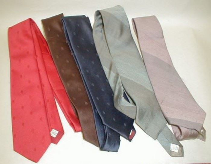 5 Lilly Dache' men's ties
