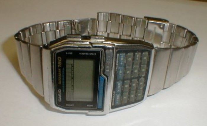 Casio Data Bank 150 calculator watch