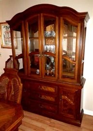 Lighted China Cabinet