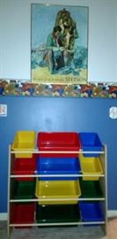 Kid's Bins, Cool Stetson Print