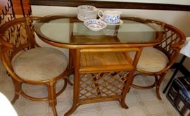 Sweet Rattan Honeymoon Set