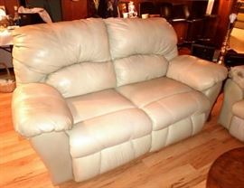 Leather Loveseat