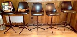 5 Retro Barstools