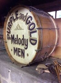 Purple  Gold Melody Men Drum