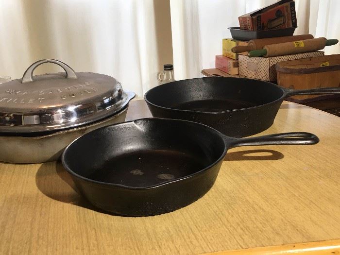 Wagner and Griswold cast iron