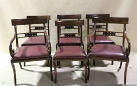 Great set of mahogany dining chairs