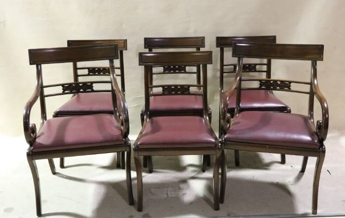 Great set of mahogany dining chairs