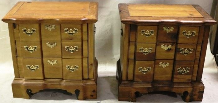 Block front chests by Drexel Hill