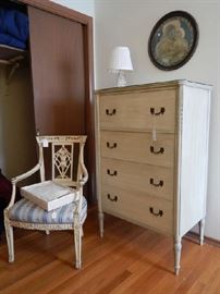 VERY NICE PAINTED BEDROOM SET