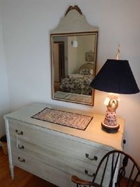 VERY NICE PAINTED BEDROOM SET