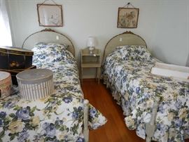 VERY NICE PAINTED BEDROOM SET