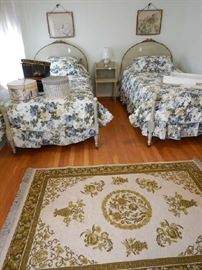 VERY NICE PAINTED BEDROOM SET