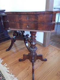 ANTIQUE SEWING CABINET