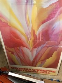 Georgia O'Keefe Red Canna 1924 Print