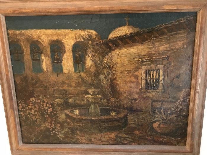 Geoffrey Holt Original Oil Painting