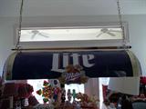 Lite Beer pool table light.