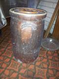 Butter churn.