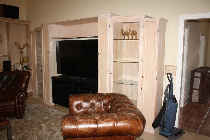 Nice large handcrafted by the owner wall unit
