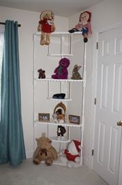 Nice handmade (made by the owner) shelving unit