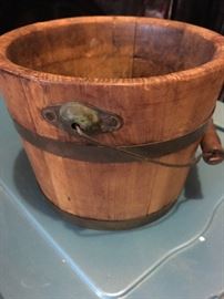 Old Wood Bucket