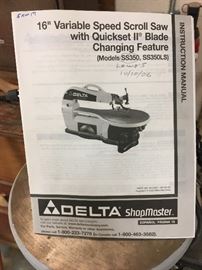 Scroll Saw manual