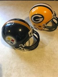 MIniature football helmets - decorative
