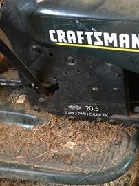 Craftsman riding mower