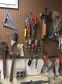 Wood shop - assorted tools