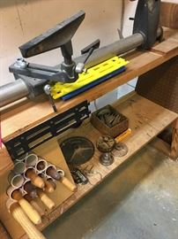 Lathe table