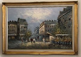 Vintage Painting Caroline Burnett