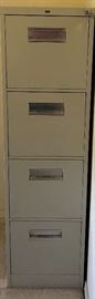 4-Drawer File Cabinets (4 ea)