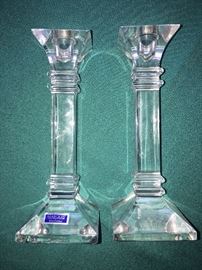 Waterford candle sticks