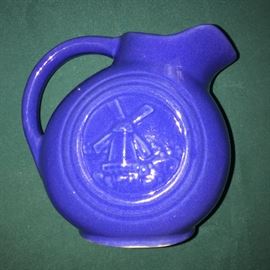 Dutch pottery vintage pitcher