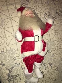 stuffed vintage Santa