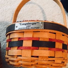Longaberger inaugural basket