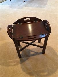 Very small butler’s  table (may be salesman’s sample.)